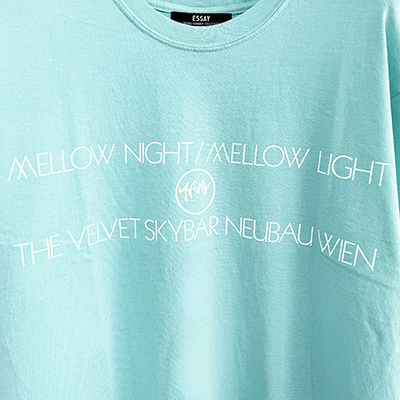 ESSAY [ PIGMENT S/S T-SHIRT (TS-6) ] MINT BLUE