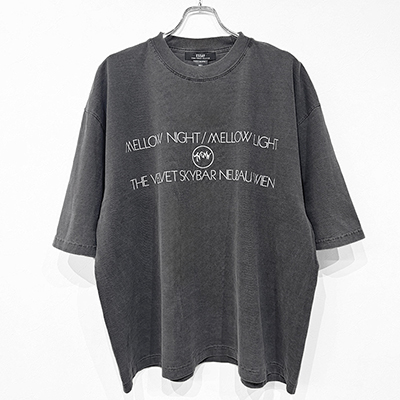 ESSAY [ PIGMENT DROPSHOULDER T-SHIRT (TS-5) ] CHARCOAL