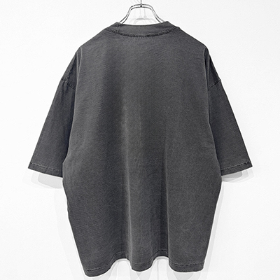 ESSAY [ PIGMENT DROPSHOULDER T-SHIRT (TS-5) ] CHARCOAL