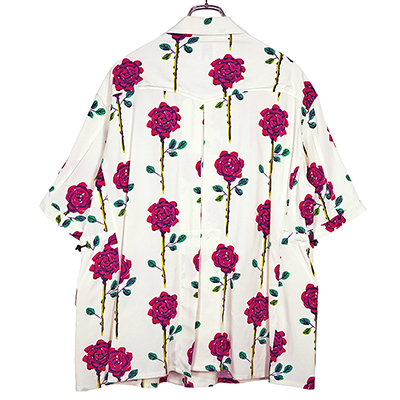 Sasquatchfabrix. [ ROSE SAFARI H/S SHIRT ] WHITE