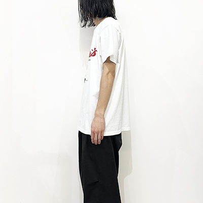 ESSAY [ WHITE PRINT T-SHIRT (TS-3) ] CERBERUS