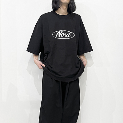 ESSAY [ PIGMENT DROPSHOULDER T-SHIRT (TS-5) ] BLACK