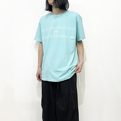 ESSAY [ PIGMENT S/S T-SHIRT (TS-6) ] MINT BLUE