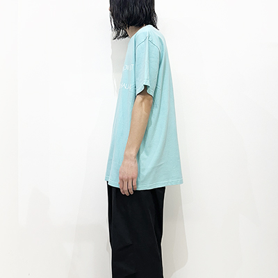 ESSAY [ PIGMENT S/S T-SHIRT (TS-6) ] MINT BLUE