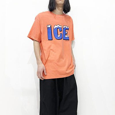 ESSAY [ PIGMENT S/S T-SHIRT (TS-6) ] ORANGE