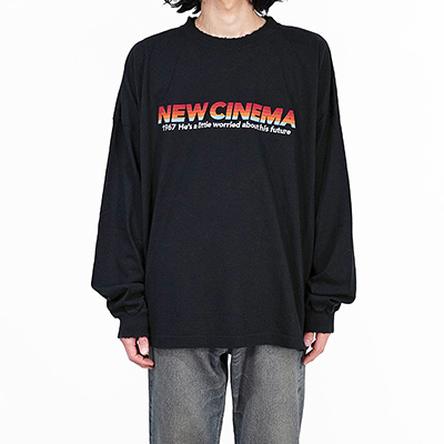 DAIRIKU [ "NEW CINEMA" Tee ] Black