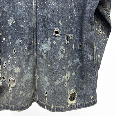 DAIRIKU [ "Damage" Denim Cover All ] Indigo