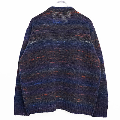 URU [ CREW NECK KNIT ] B.NAVY