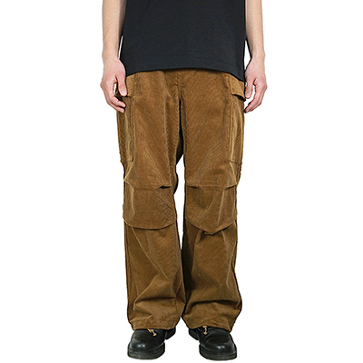 SUGARHILL [ CORDUROY ARMY CARGO PANTS ] BROWN