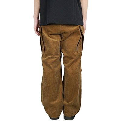 SUGARHILL [ CORDUROY ARMY CARGO PANTS ] BROWN