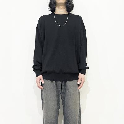 crepuscule [ Silk Linen L/S ] BLACK