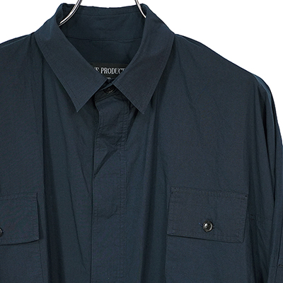 ESSAY [ DRAPE SHIRT (SH-2) ] DARK NAVY