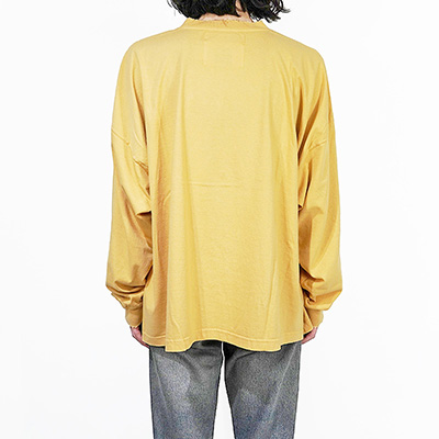 DAIRIKU [ "NEW CINEMA" Tee ] Mustard Yellow