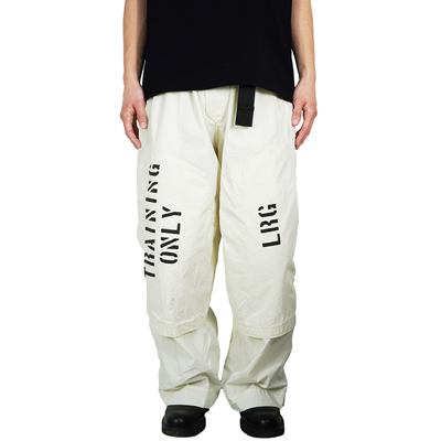 ESSAY [ MILITARY OVER PANTS (P-4) ] WHITE