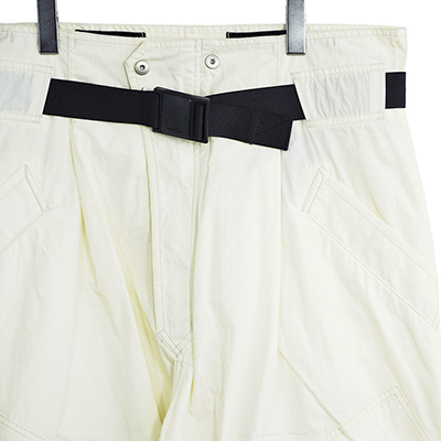 ESSAY [ MILITARY OVER PANTS (P-4) ] WHITE
