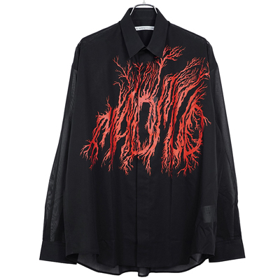 JOHN LAWRENCE SULLIVAN [ "MAD MUD" SHIRT ] BLACK