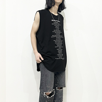 DAIRIKU [ "My Favorite Movies" Big Nosleeve Tee ] Black