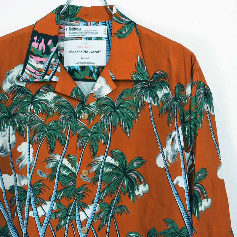 DAIRIKU INTERMISSION" Aloha Shirt 新品