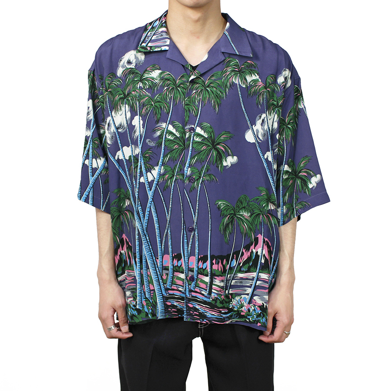 DAIRIKU 19SS “Skyscraper” Aloha Shirt  L