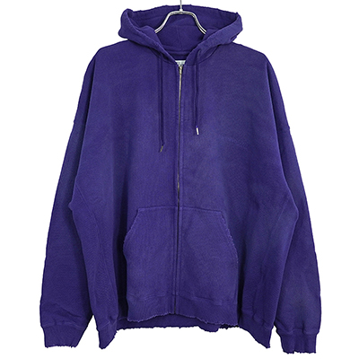 DAIRIKU [ "BoymeetsGirl" Zip Up Hoodie ] Purple