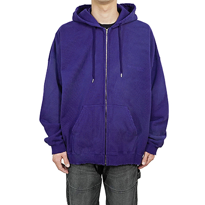 DAIRIKU [ "BoymeetsGirl" Zip Up Hoodie ] Purple