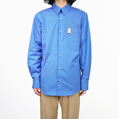 DAIRIKU [ "The cincinnati kid" L-S Dress Shirt ] Sky Blue