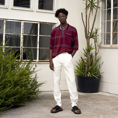 DAIRIKU [ Half Zip Polo Knit ] | ロイド・エフダブリュー (LLOYD FW)