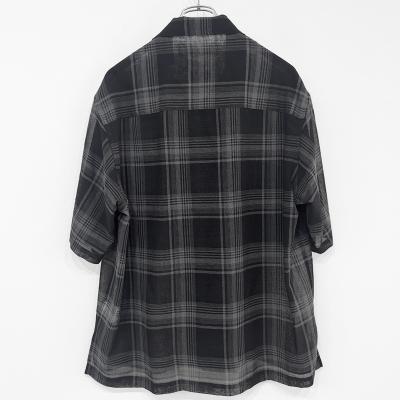 DAIRIKU [ "Astronaut" Check H-S Shirt ] Black&Grey