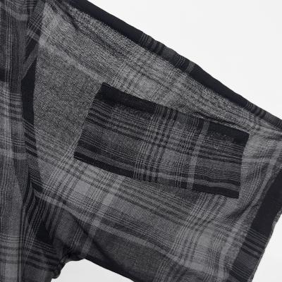 DAIRIKU [ "Astronaut" Check H-S Shirt ] Black&Grey