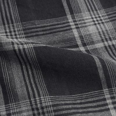DAIRIKU [ "Astronaut" Check H-S Shirt ] Black&Grey