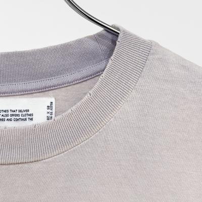 DAIRIKU [ "Alien" Vintage Wash H-S Tee ] Vintage Purple