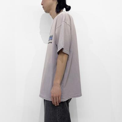 DAIRIKU [ "Alien" Vintage Wash H-S Tee ] Vintage Purple