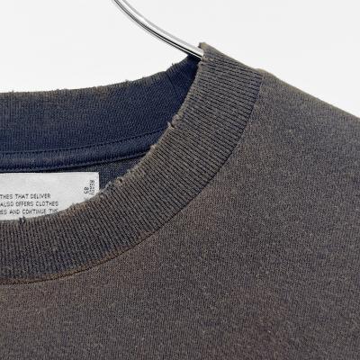 DAIRIKU [ "Alien" Vintage Wash H-S Tee ] Vintage Navy