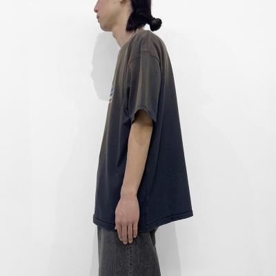 DAIRIKU [ "Alien" Vintage Wash H-S Tee ] Vintage Navy