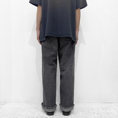 DAIRIKU [ "Wide" Vintage Denim Pants ] Black