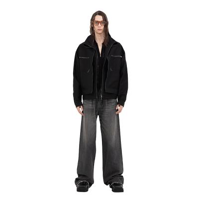 DAIRIKU [ "Wide" Vintage Denim Pants ] Black