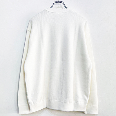 crepuscule [ Thermal L/S Sweat ] WHITE