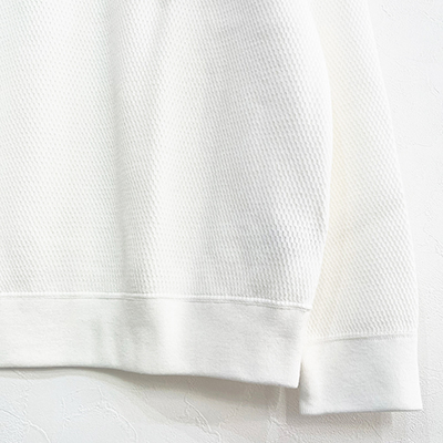 crepuscule [ Thermal L/S Sweat ] WHITE