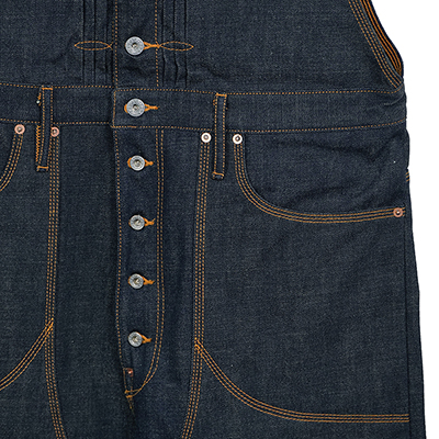 SUGARHILL [ CLASSIC DENIM OVERALLS ] RIGID INDIGO