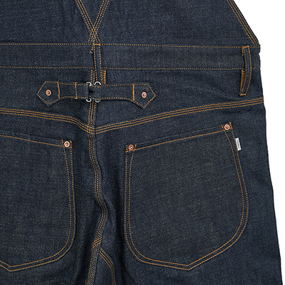 SUGARHILL [ CLASSIC DENIM OVERALLS ] RIGID INDIGO