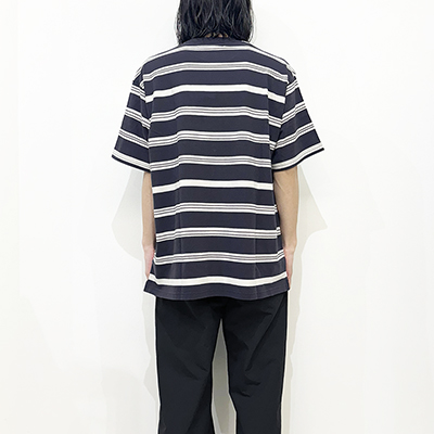 UNUSED [ US2431 (Border short sleeve T-shirt) ]