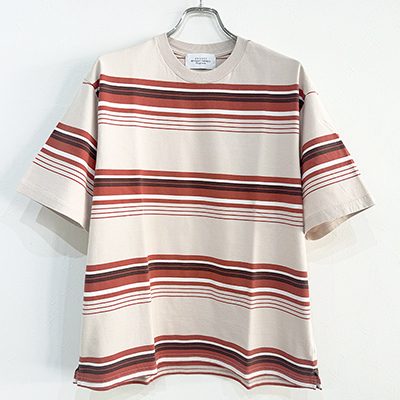 UNUSED [ US2433 (Border short sleeve T-shirt) ]