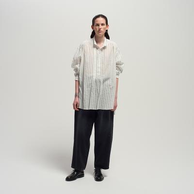 URU [ COTTON DENIM 5 POCKET PANTS ] BLACK