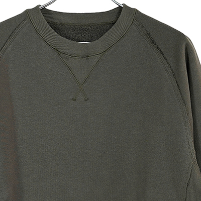 SUGARHILL [ TRIPLE STITCHED SWEAT PULLOVER ] ASH GRAY