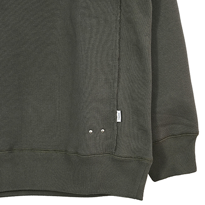 SUGARHILL [ TRIPLE STITCHED SWEAT PULLOVER ] ASH GRAY