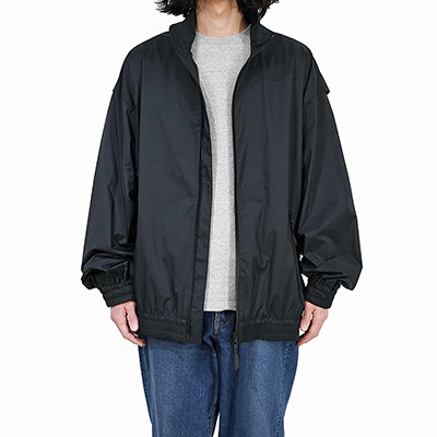 URU [ ZIP UP BLOUSON ] BLACK