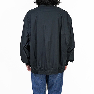 URU [ ZIP UP BLOUSON ] BLACK