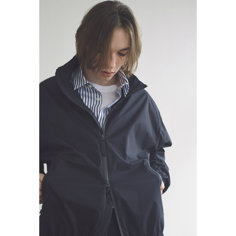 URU [ ZIP UP BLOUSON ] BLACK | ロイド・エフダブリュー (LLOYD FW)