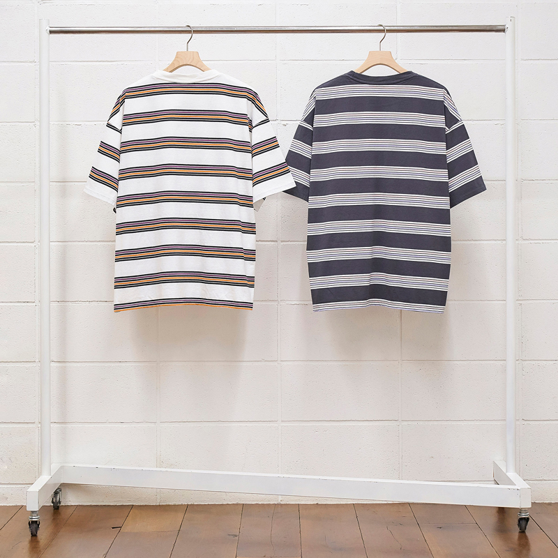 UNUSED [ US1728 (short sleeve border t-shirt) ] | ロイド・エフ 