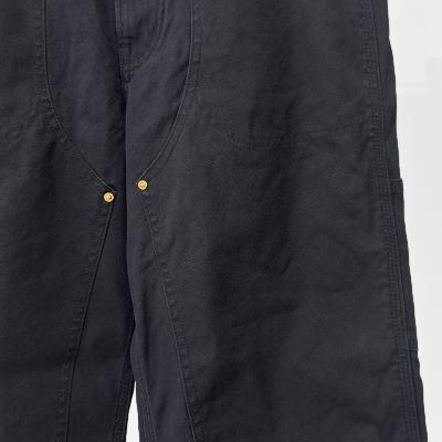 UNUSED [ UW1153 (Double knee duck pants) ] BLACK
